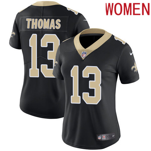 2019 Women New Orleans Saints #13 Thomas Black Nike Vapor Untouchable Limited NFL Jersey
